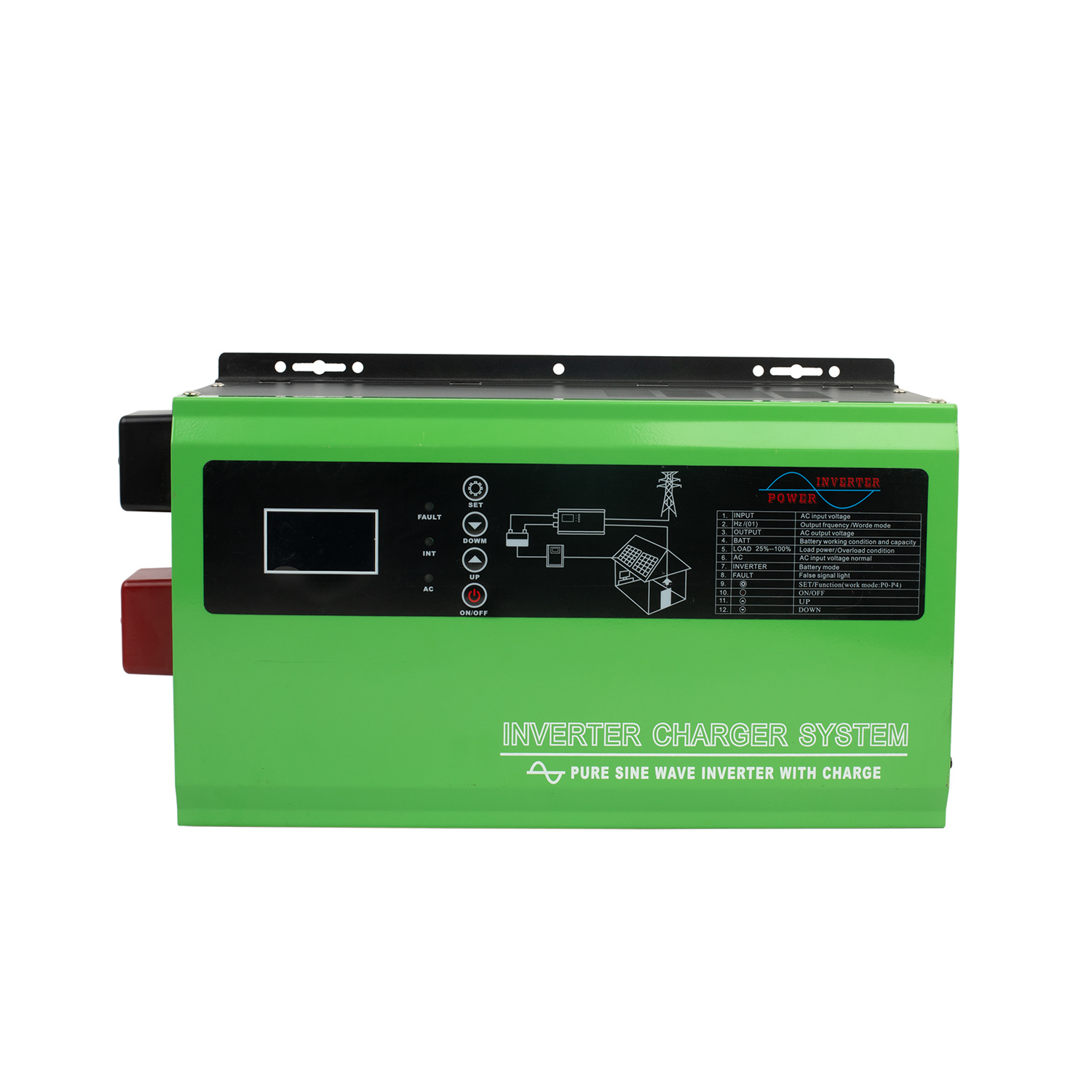 12v 24v 48v Şebeke Dışı Güneş  - Off Grid Solar Inverter 48V 6000W incelemesi ve fiyatı